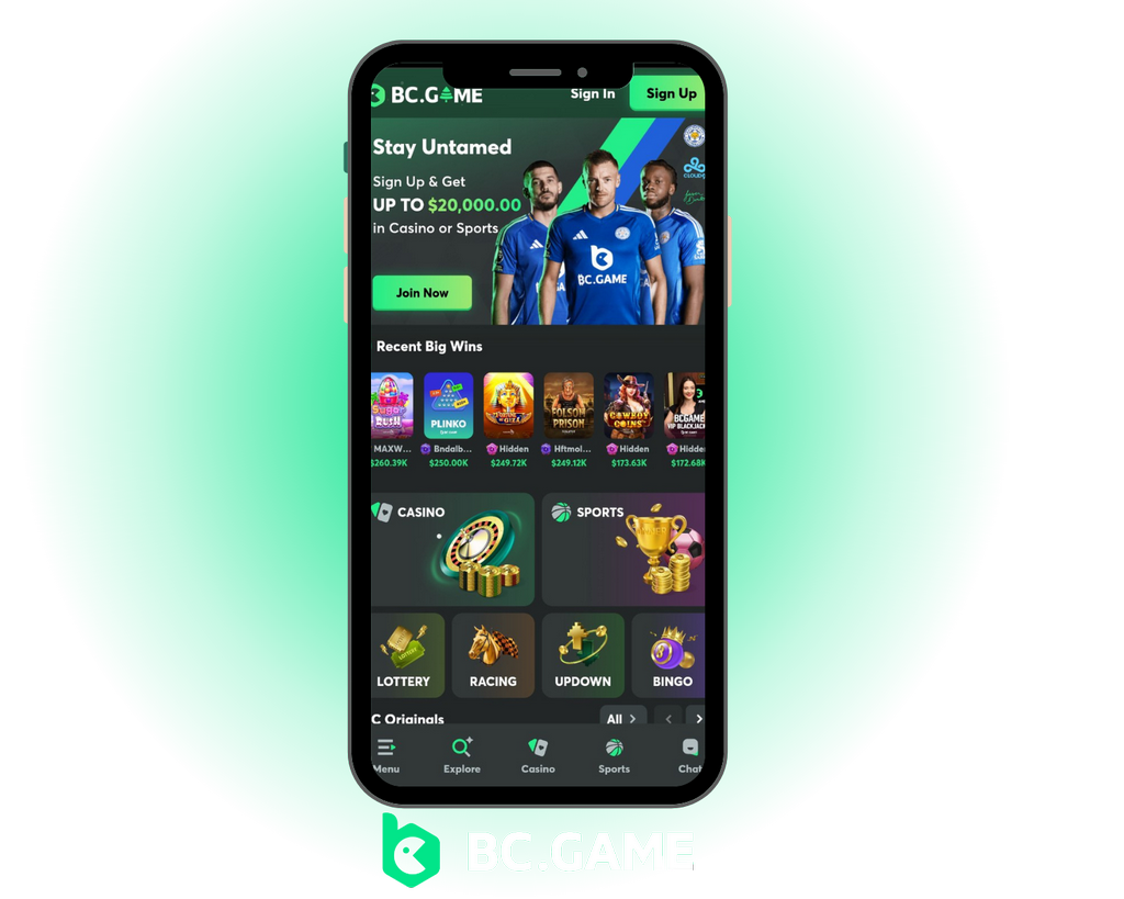 Exactly how to mount BC.Game application Exactly how to mount BC.Game application